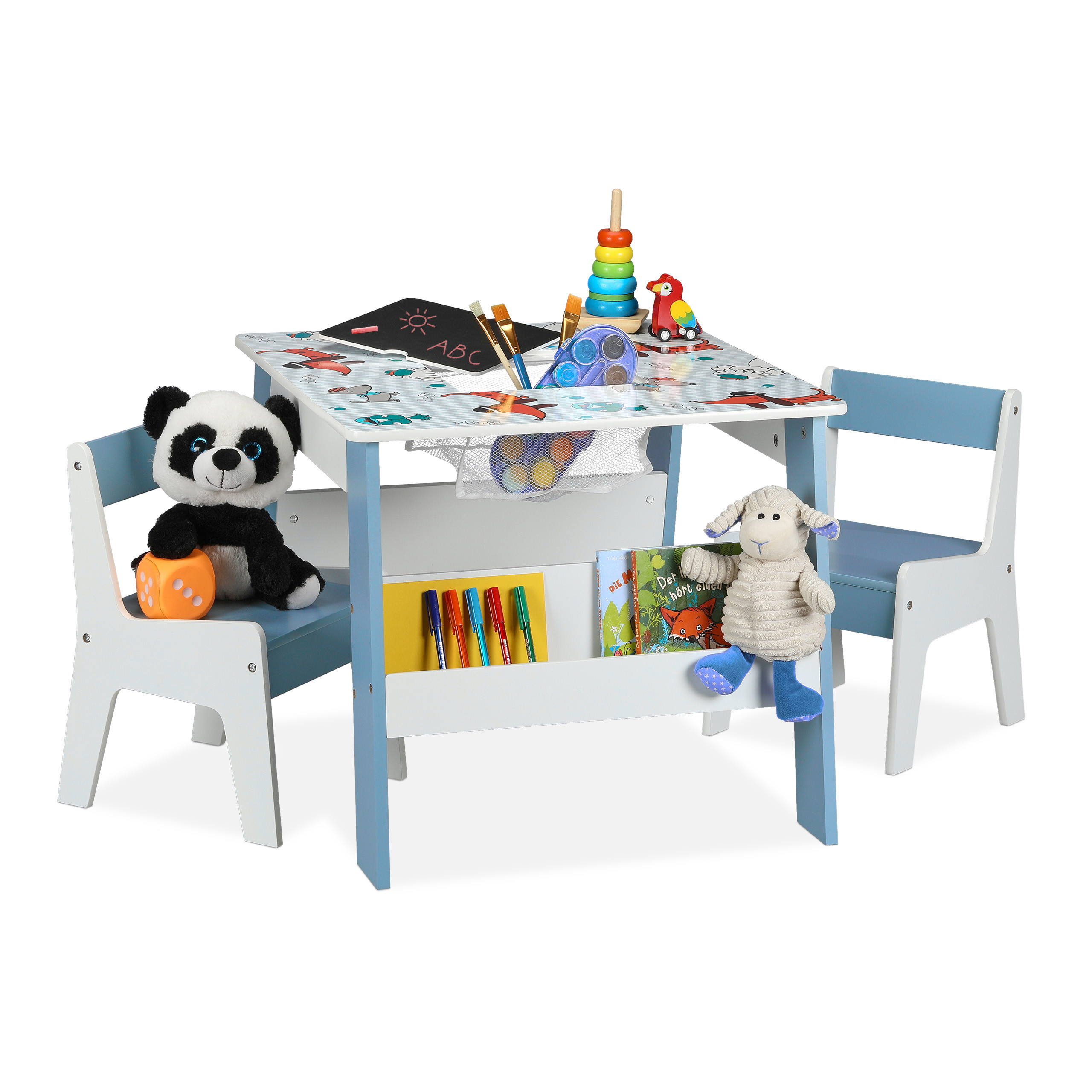 TEMU Set Of Table And 2 Chairs For Children