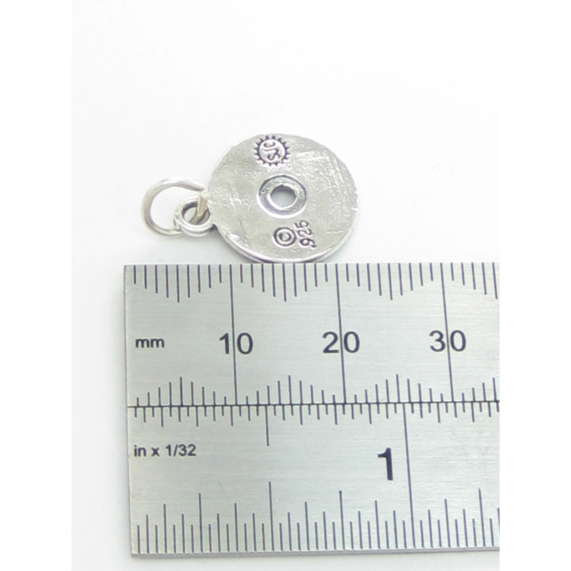 CD Compact Disc Sterling Silver Charm for Music Lovers