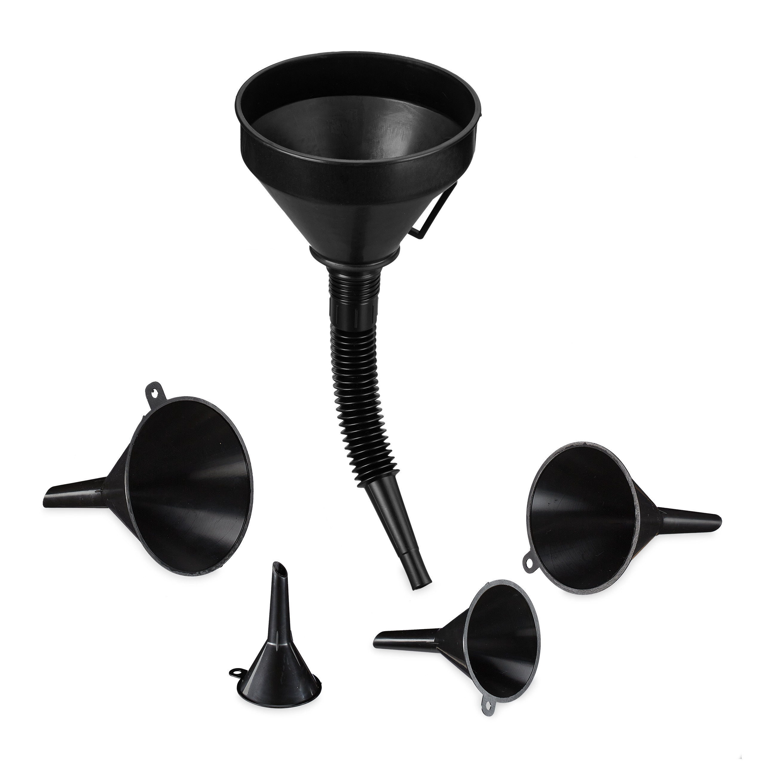 5pcs Funnel Set In Black