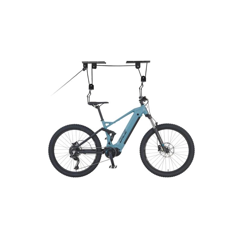 Image of Prophete E-bike Lift – Bicycle Lifting Aid For 24–26" – Load Capacity Up To 30 Kg – Practical Wall Mount For E-bikes, Mountain Bikes &