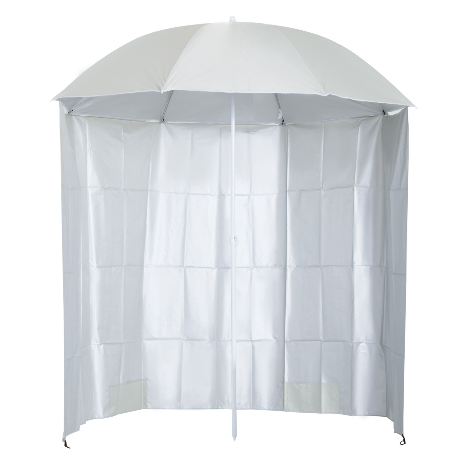 E-shop Sonnenhut für Strand, Ø 8,66 x 8,66 Zoll (22 x 8,66 Zoll), UPF-Schutz, mit Transporttasche, Sandanker und Neigungsmechanismus