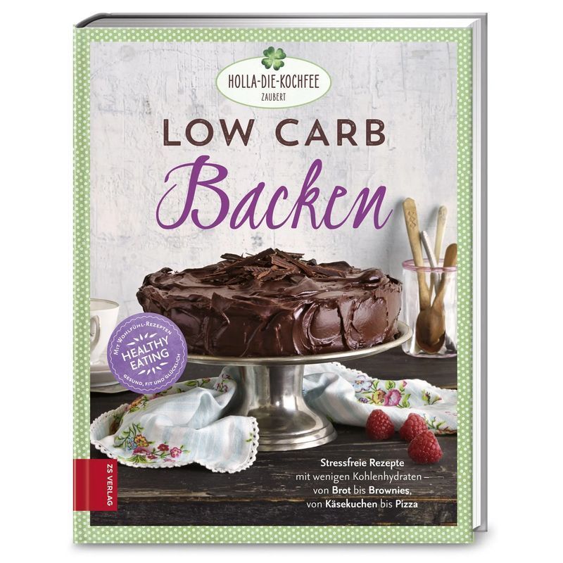 Image of Low Carb Baking - Book - Stress-free Recipes With Few Carbohydrates - Petra Hola Schneider - 138 Pages - German - 2016 - Zs Publishing - Ean 9783898836043