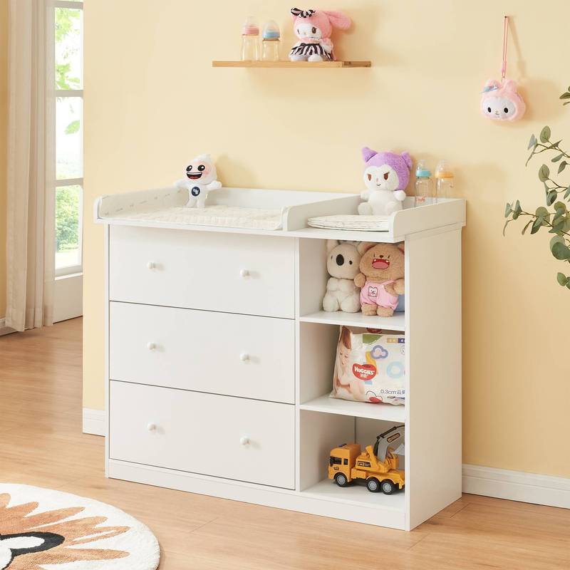 Beldinupp Changing Table With Removable Changing Pad, 110 X 55 Cm