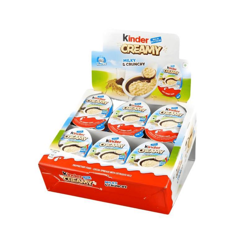 Cremige Milchfüllung mit knusprigem Crunch
