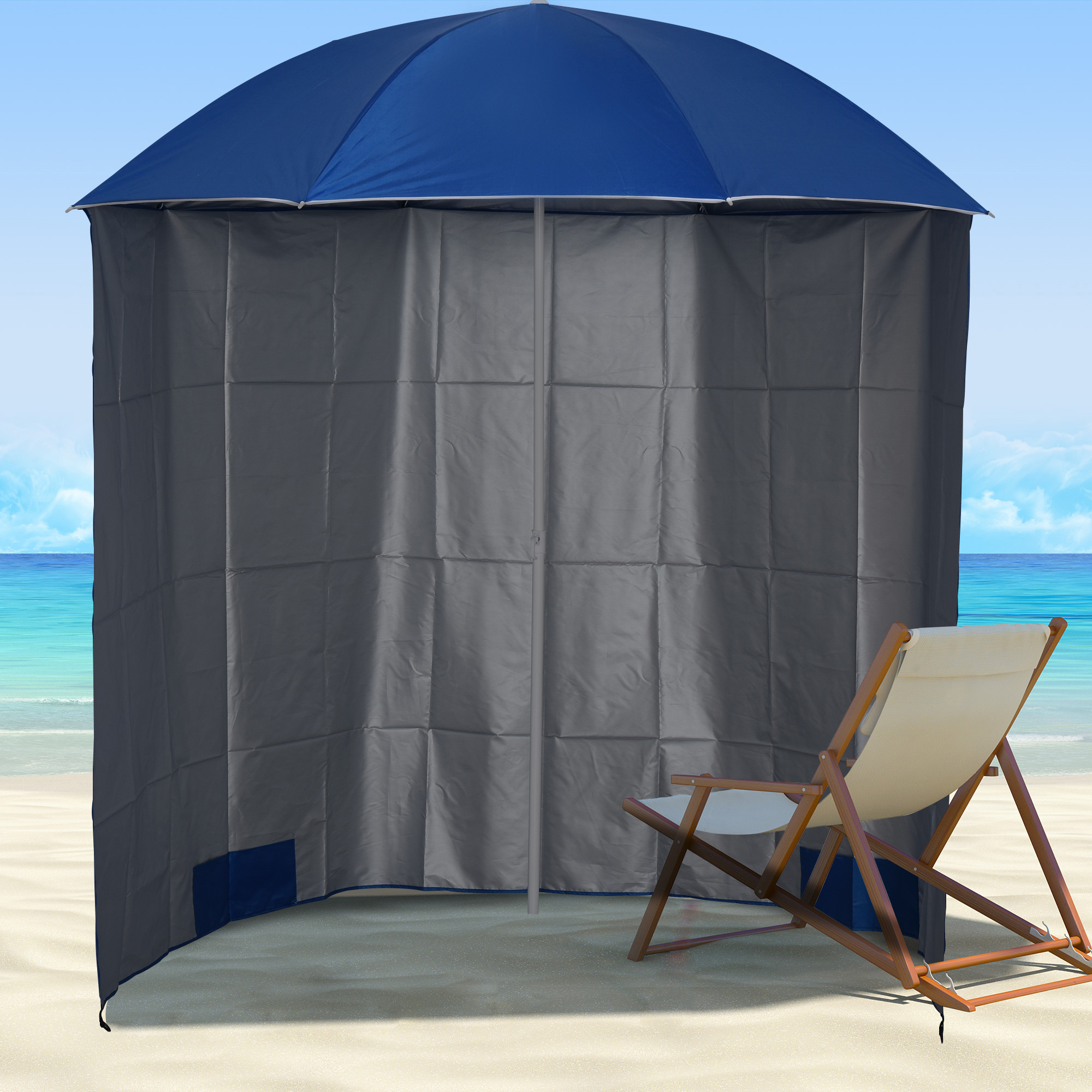 ombrellone spiaggia ø 0 87 x 0 87 pollici (2