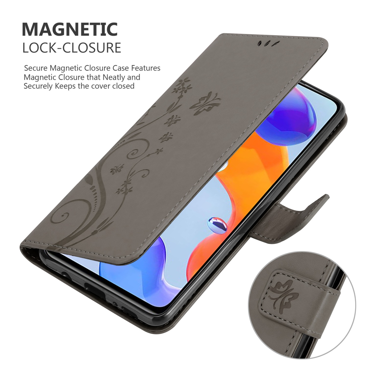 Cover-Discount Xiaomi Redmi Note 11 Pro / 12 Pro - Custodia in pelle rosa