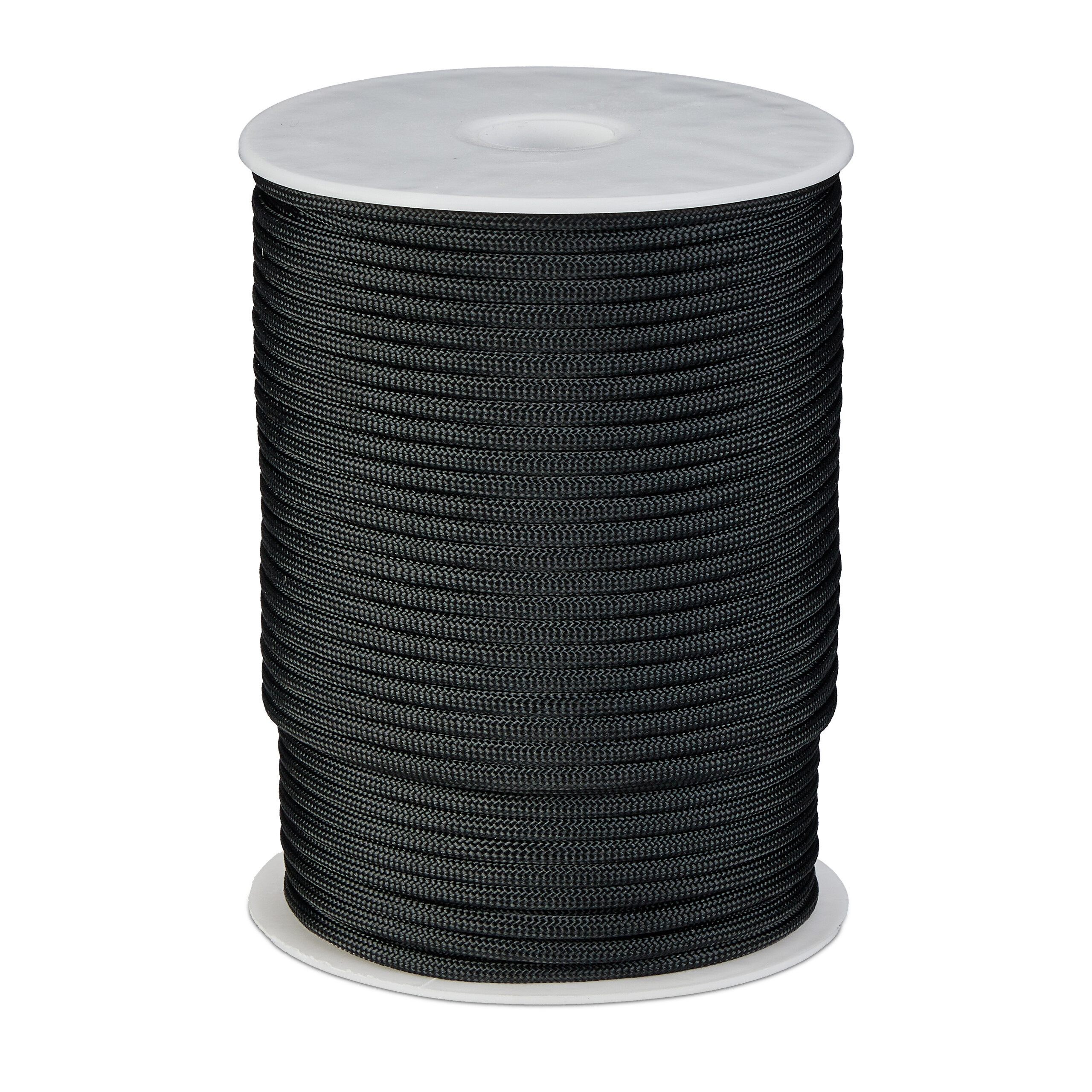 Black Paracord - 4 Mm X 80 M