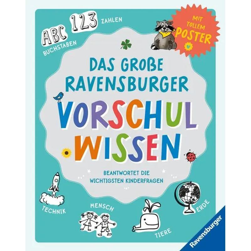 Image of The Big Ravensburger Preschool Knowledge Book - Johanna Friedl (et Al.) - 144 Pages - German - 2023 - Ravensburger Verlag - Ean 9783473480616