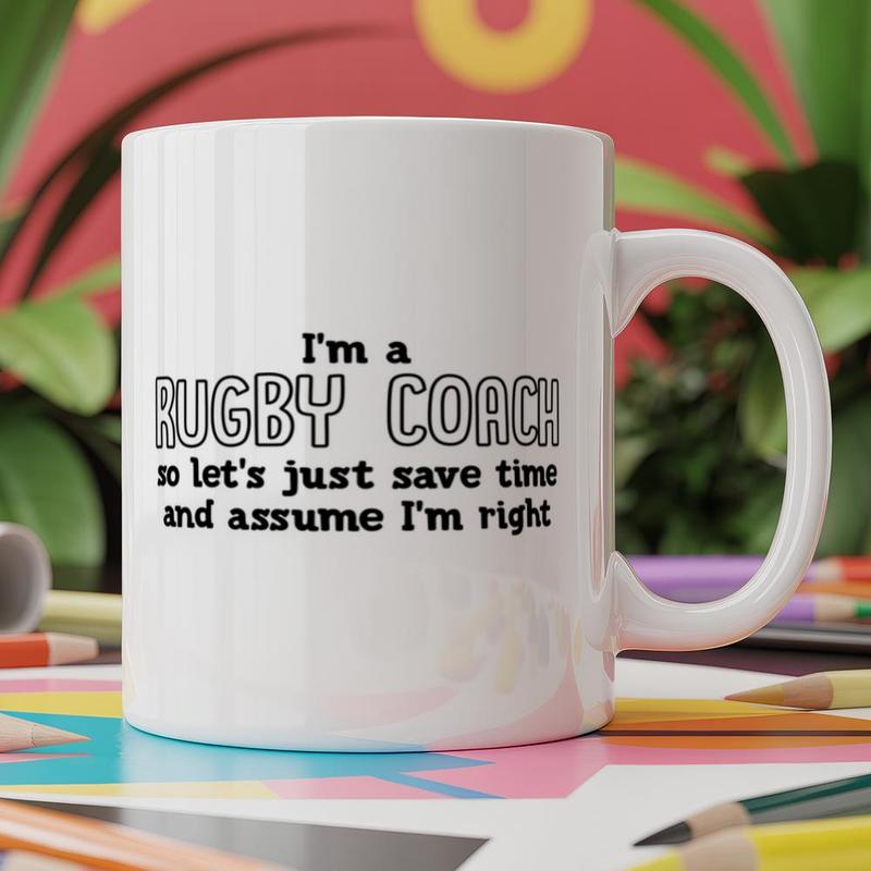 TEMU Hippowarehouse I'm A Just And Assume I'm Right Mug 11oz White Ceramic Coffee Mug Novelty Print Tea Cup Funny Unique Gift For Men Women Birthday