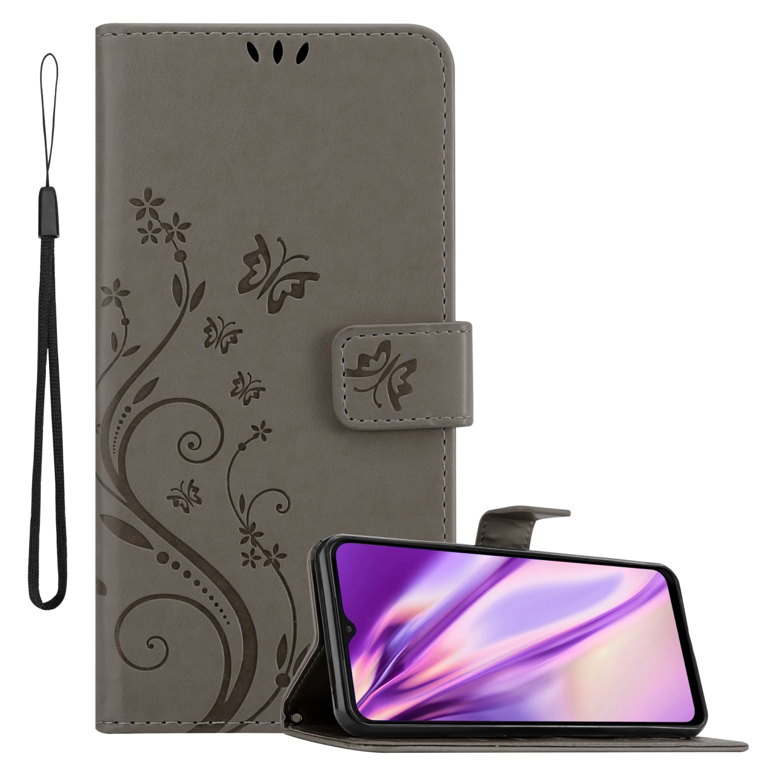 Case Compatible For Galaxy A23 4g Protective Cover With Magnetic Closure, Stand Function And Card Slots Flip Case Flower Cover Phone Case Foldable Case Book Bag