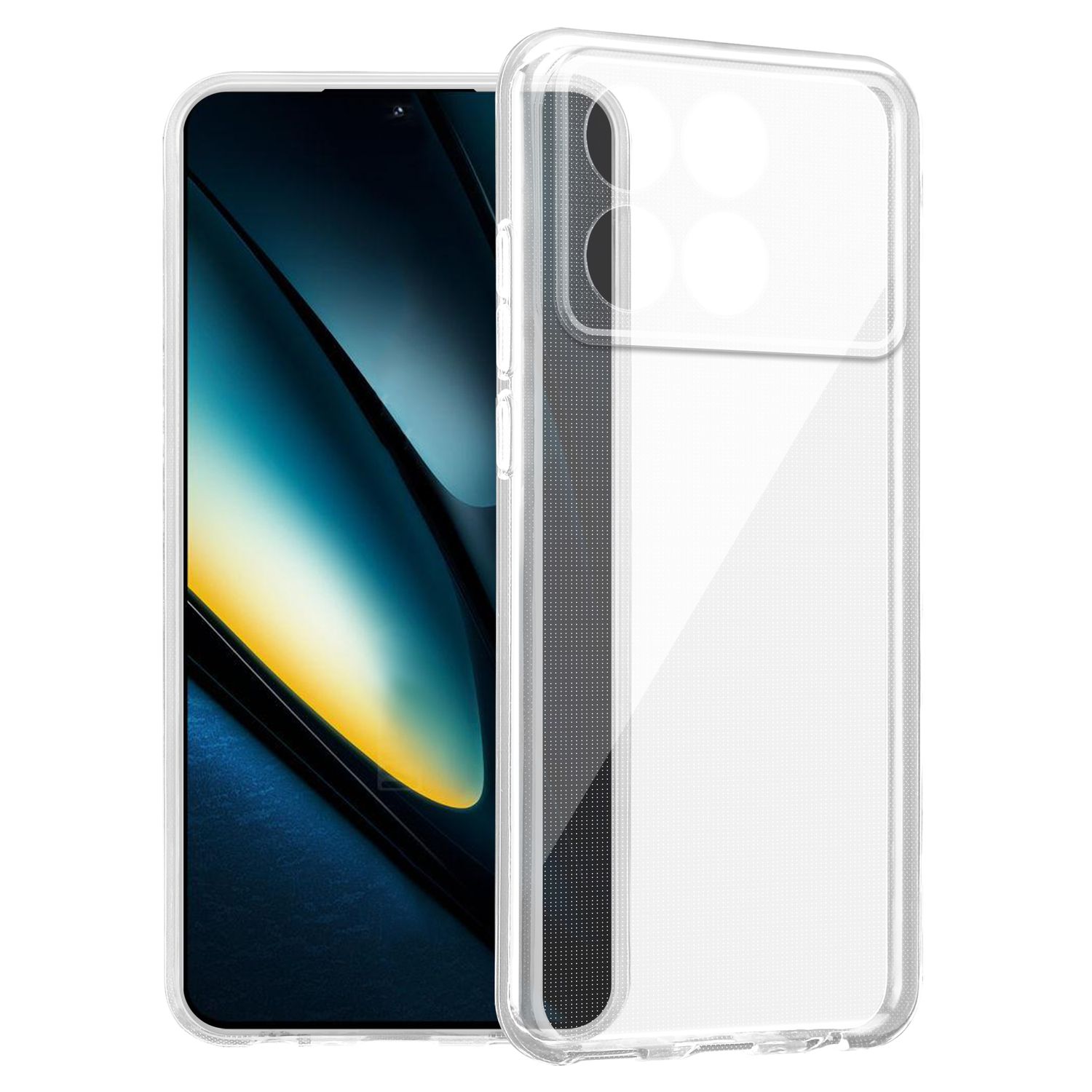 Case Compatible For Xiaomi Poco F6 Pro Protective Cover Flexible Tpu Silicone Back Case Cover Phone Case