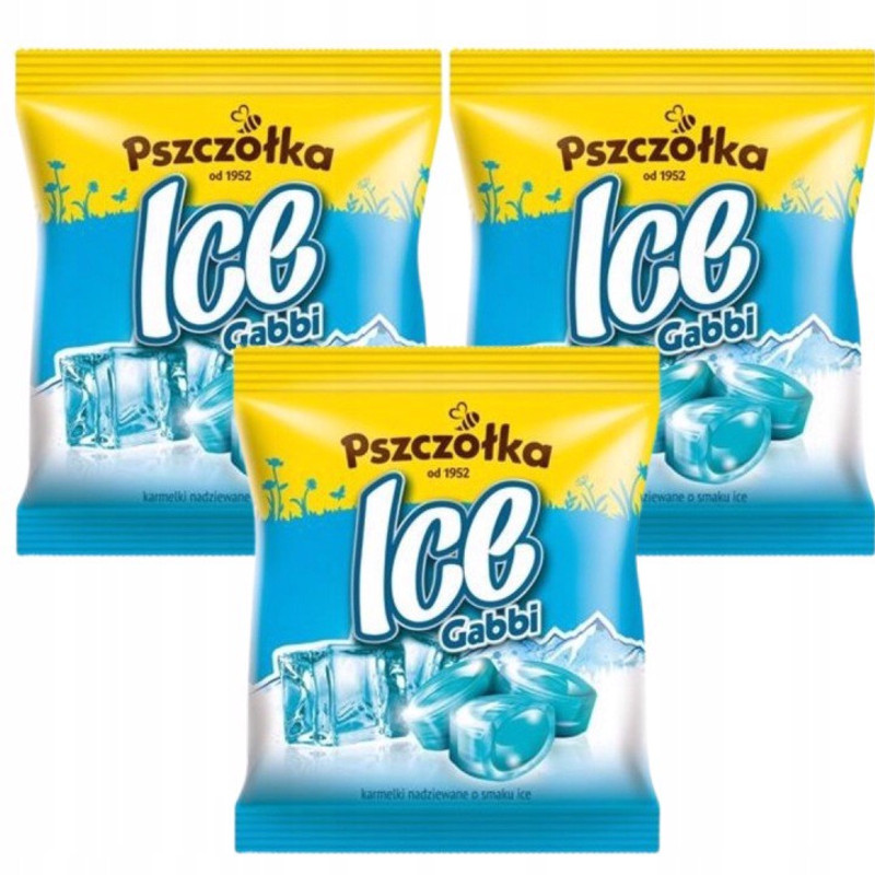 Image of Honey Bee Sweets Ice Gabbi 90g X 3pcs