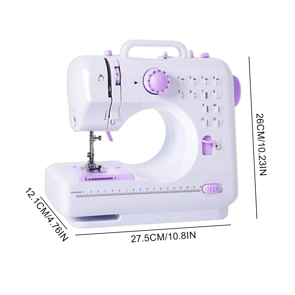Sewing Machine Portable Mini Beginners 12 Built