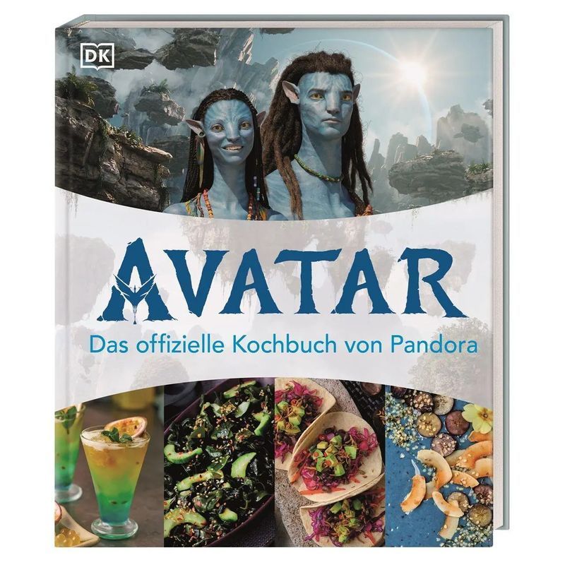Image of Dk Publishing: Avatar: The Official Cookbook Of / Over 50 Delicious Recipes For Film Fans. With Impressive Original Images From The Avatar Films / Book / German / 2025 / Dorling Kindersley Publishing