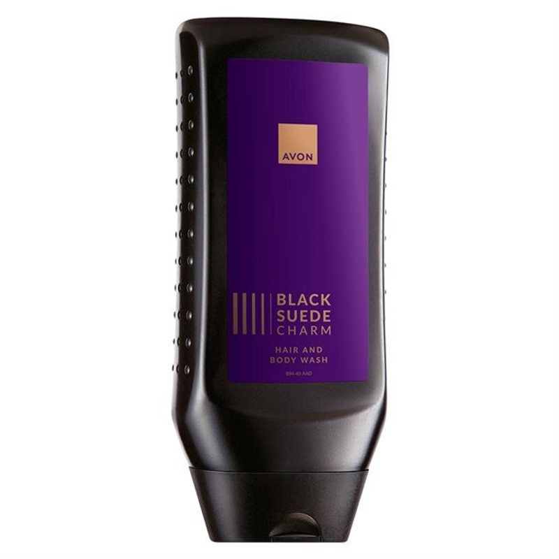 Avon Body And Hair Wash Black Suede Charm