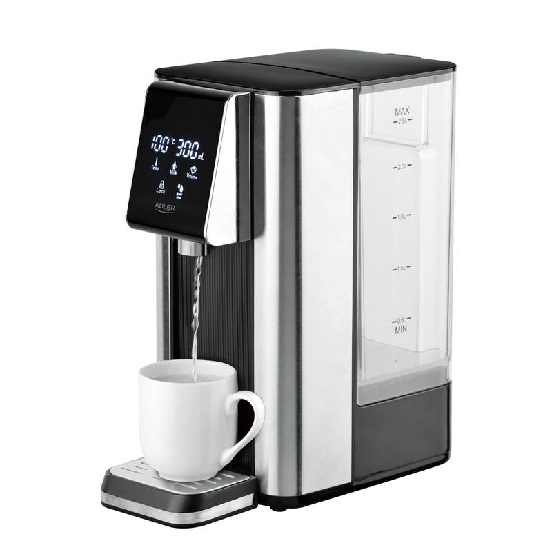 2600w Hot Water Dispenser Instantly Water To 100°c In Just 5 Seconds— Waiting. Smart Touch Panel With Lcd Display 7 Precise Temperature Settings, Including 40°c For