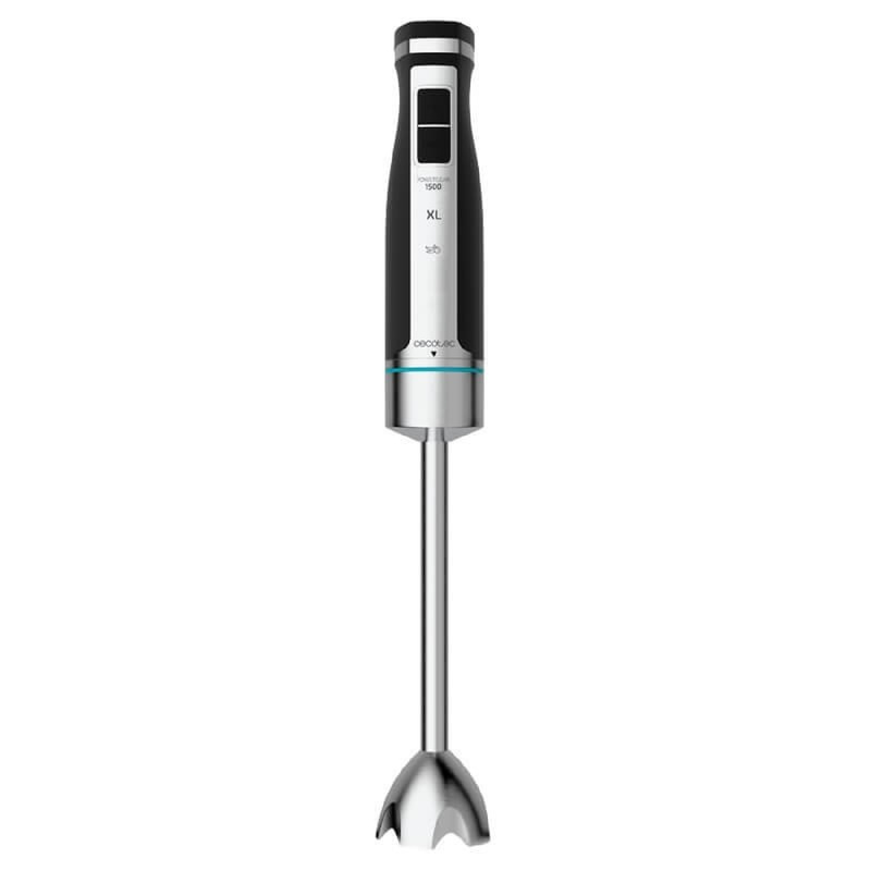 TEMU Cecotec Batidora de PowerGear 1500 . 1500 W, 21 Velocidades + Turbo, Acero, Pie XL, Cuchilla de 4 hojas