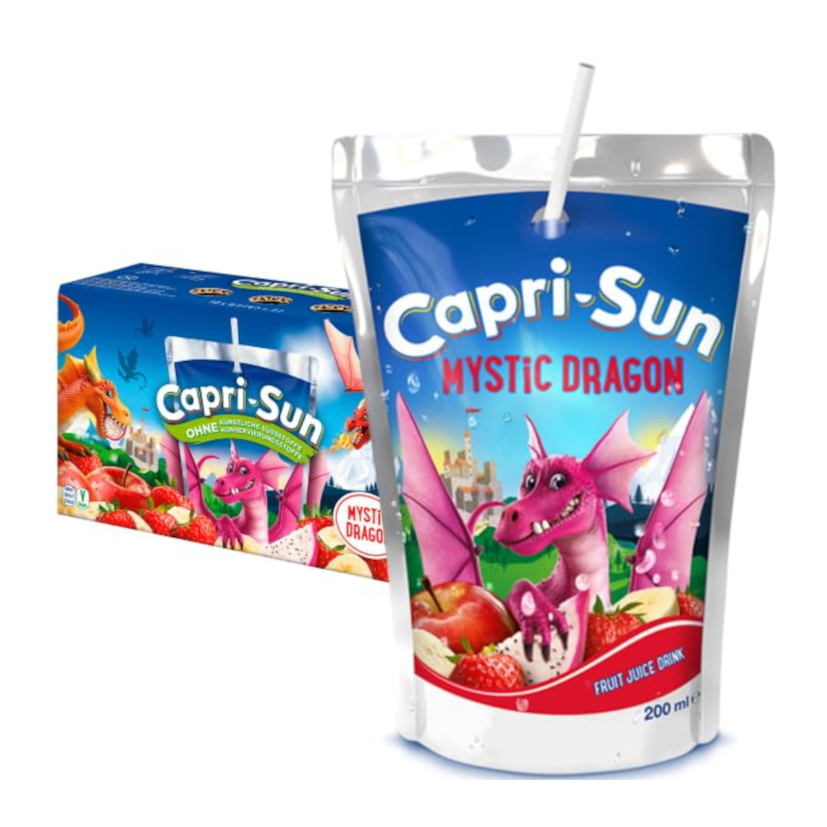 Capri-sun Mystic Dragon Multi-fruit Refreshment Drink 10x200ml