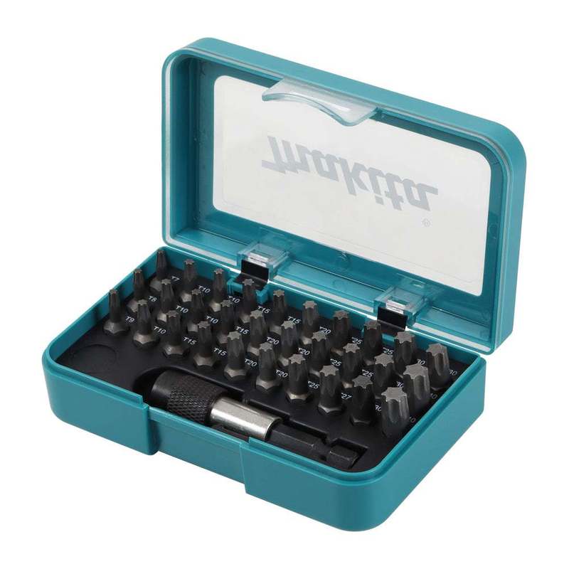 Makita P-73352 31pcs Torx Bit Set - 30 Torx Bits & Universal Holder -change In Box