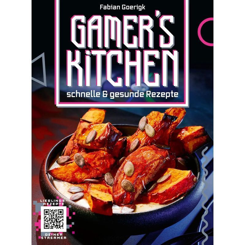 Gamer's Kitchen - Paperback - Quick & Healthy Recipes - Fabian Goerigk - 192 Pages - German - 2022 - Edel Colors - Ean 9783948991036