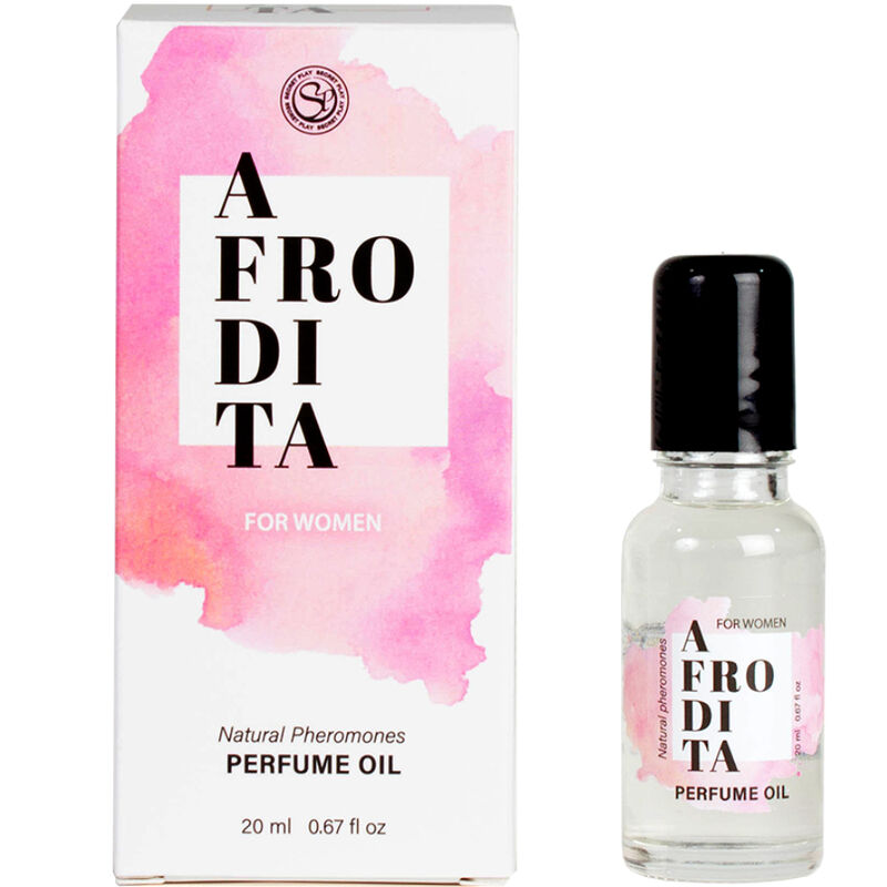 Image of Secretplay - Aphrodite Natural Pheromone Perfume Oil - Transparent - 20 Ml