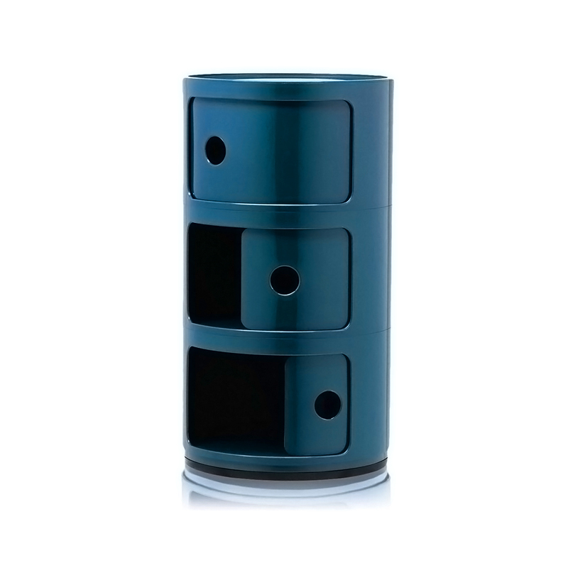 Blue Storage Box, Office Storage Drawers, 2 or 3 Floors