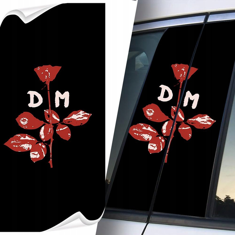 Image of Sticker For Car Pillars Premium 3d S090 Pink Dm, Car Stickers, Self-adhesive, Waterproof And Uv, Hides Scratches, Fitted
