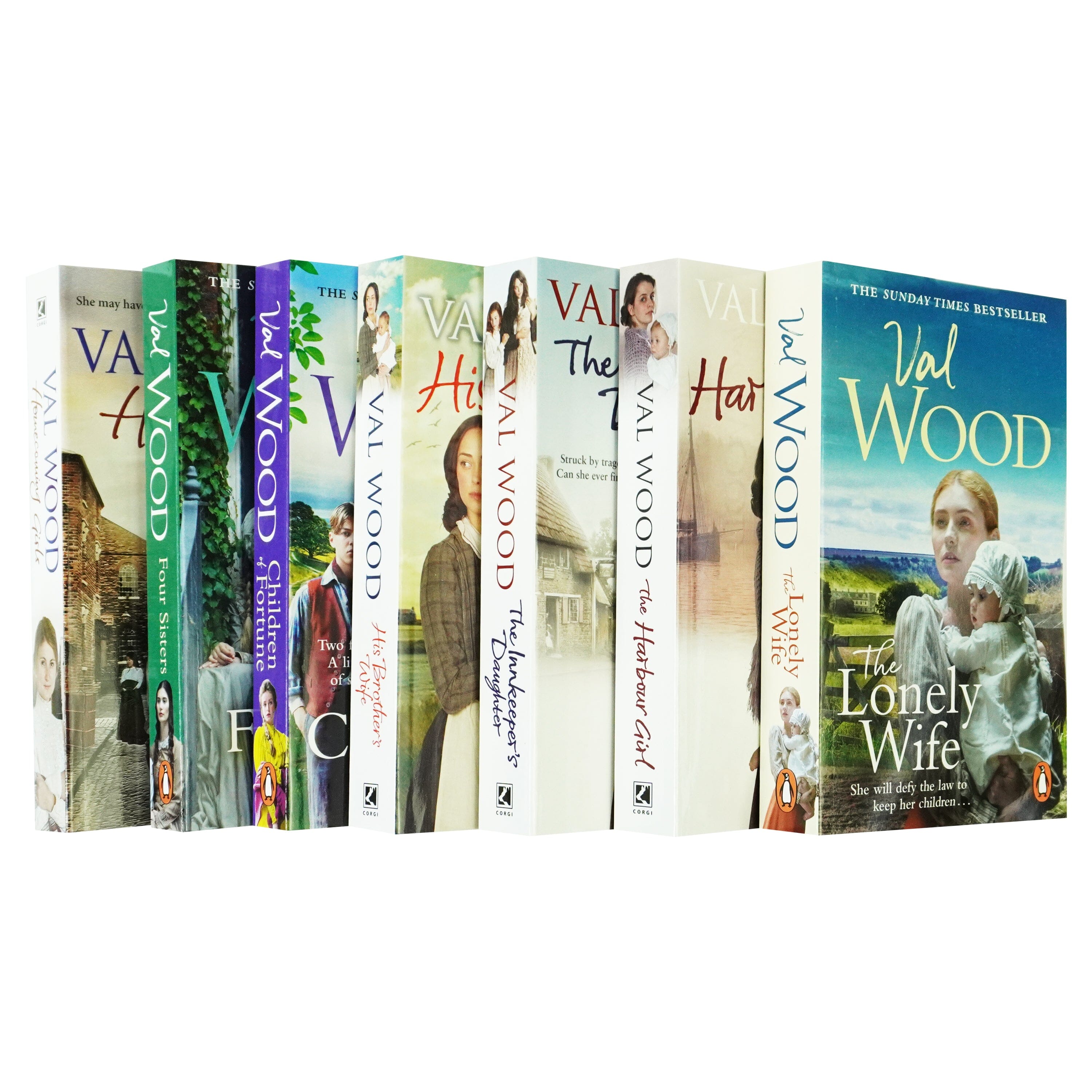 TEMU Val Wood Collection 7 Books Set - Fiction - Paperback
