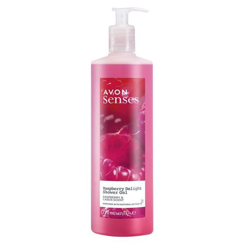 Avon Raspberry Xxl Shower Gel 720 Ml