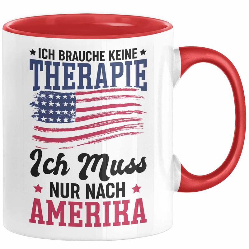 Usa Mug Gift - America Gift Idea For Year - United States Of America - 't Need Therapy