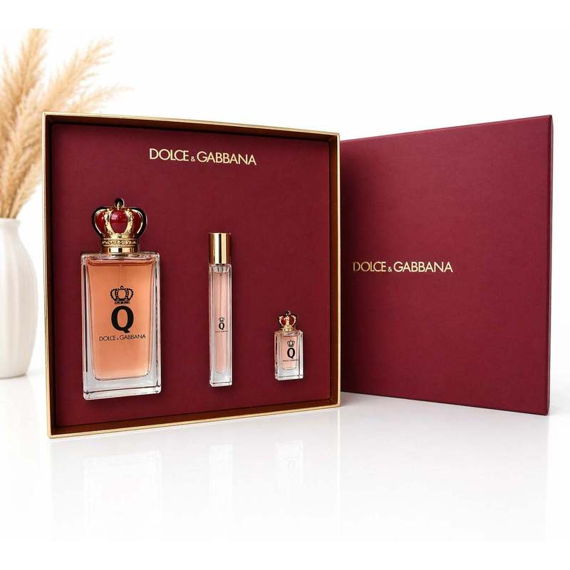 Q Eau De Parfum Set 100ml + 10ml + 5ml Women's Fragrance Gift New