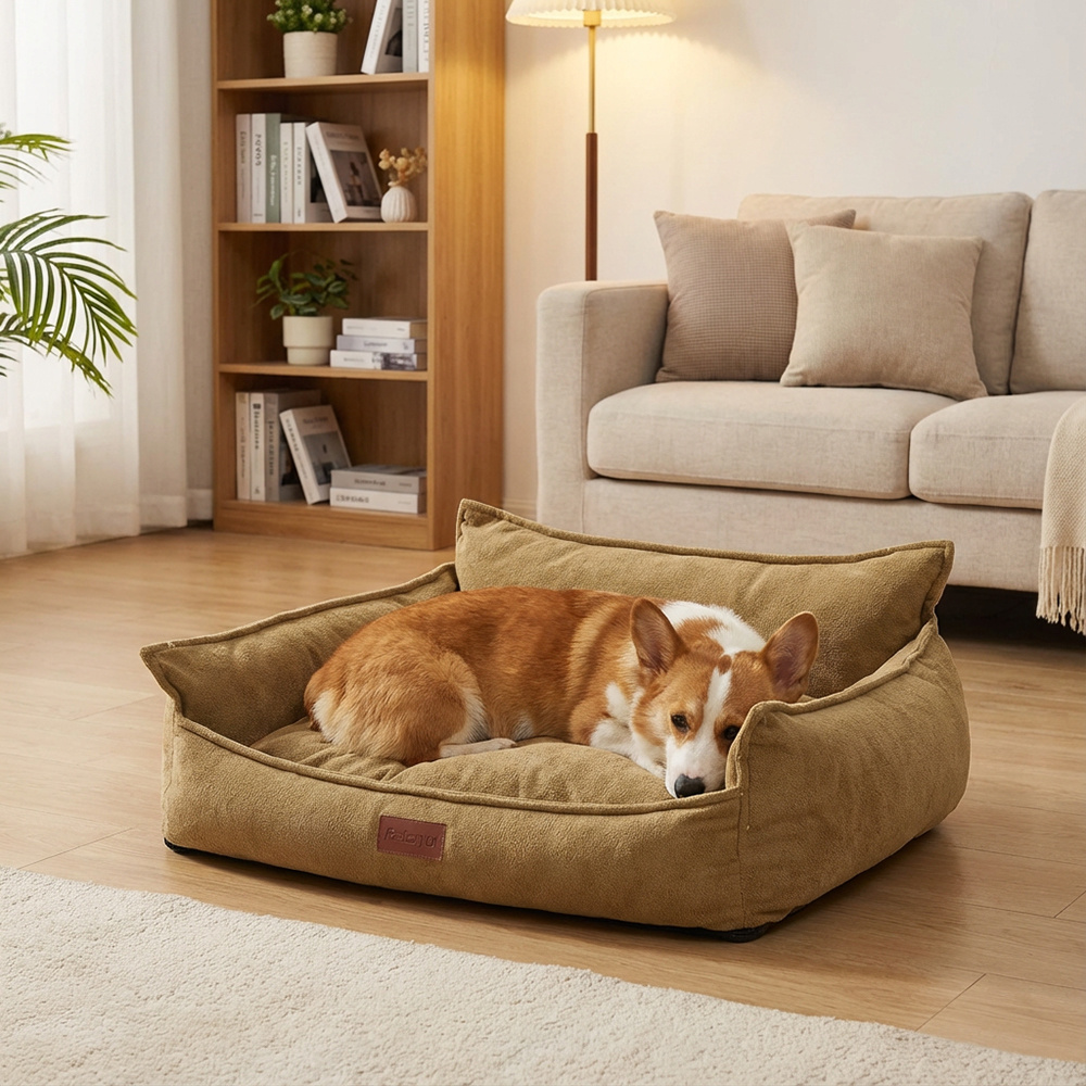 Comfortable Washable Dog Sofa Bed Mat, Soft Cushion