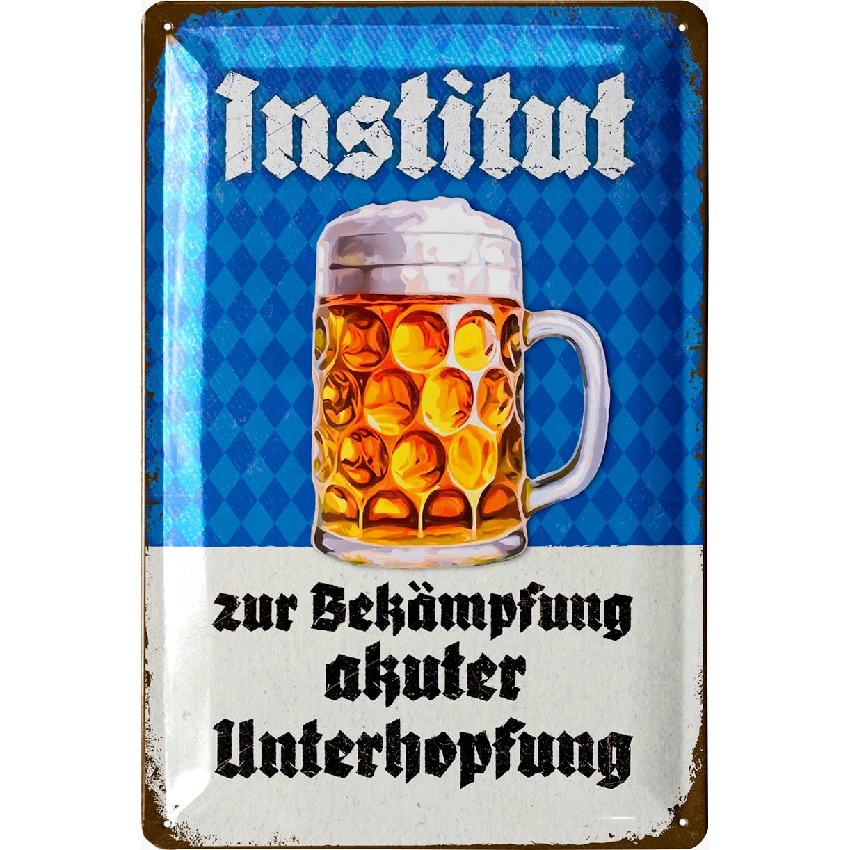 Image of Retro Tin Sign Beer - Funny Signs With Sayings Bar Decoration For Party Cellar, Pub Bar Decoration For ' Table, Gift Idea For Dad On Father's Day, Vintage Metal Sign 20x30cm Classic Edition