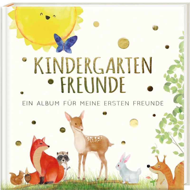 Image of Pia Loewe: Kindergarten / An Album For My First - Animals (friend Book For Kindergarten Ages 3) / Book / German / 2020 / Paperish Verlag