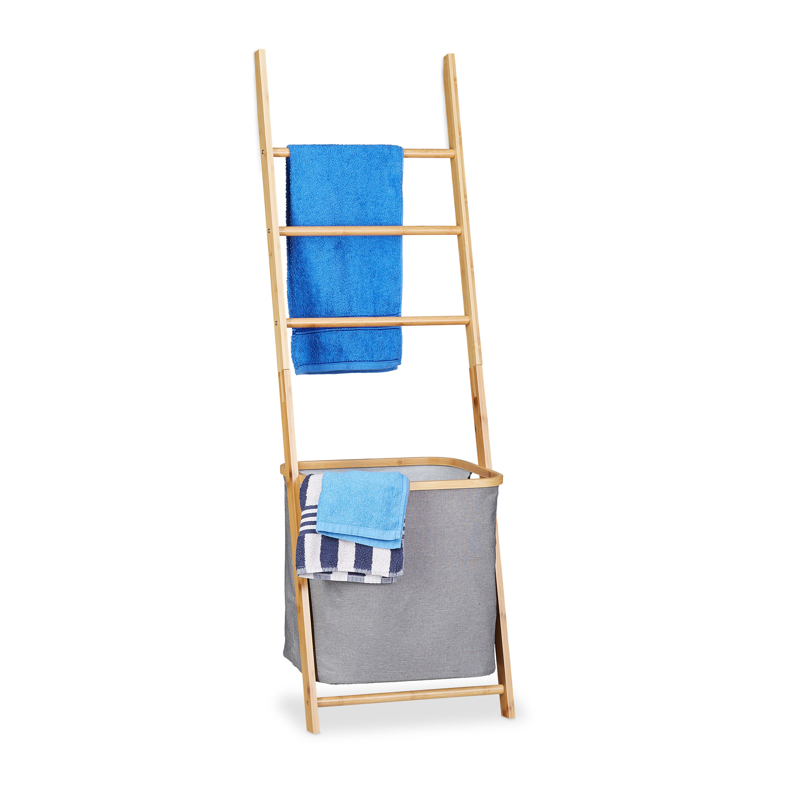 Towel Holder In Natural - (w)43.5 X (h)139 X (d)33 Cm