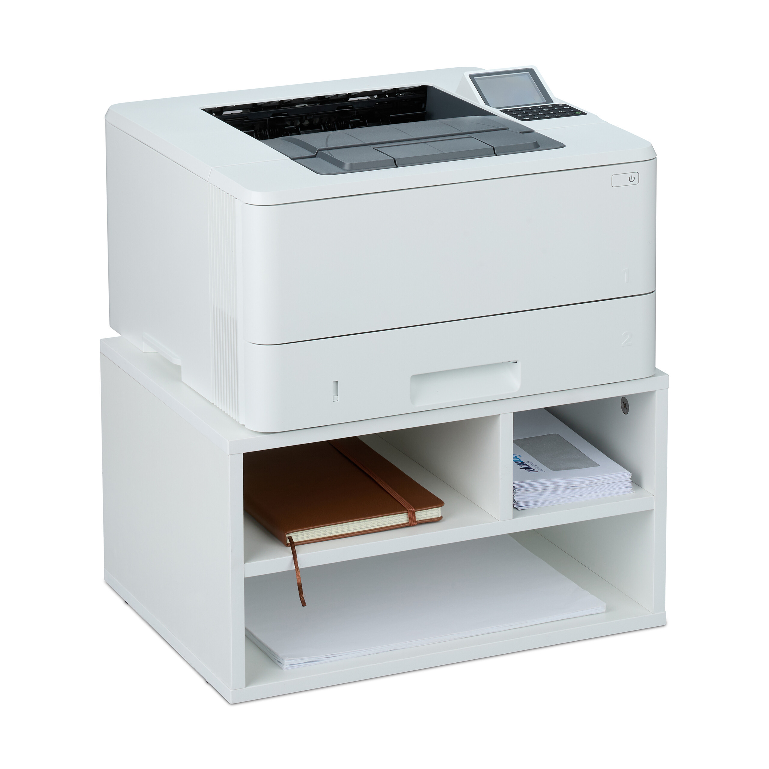 Printer Stands In White