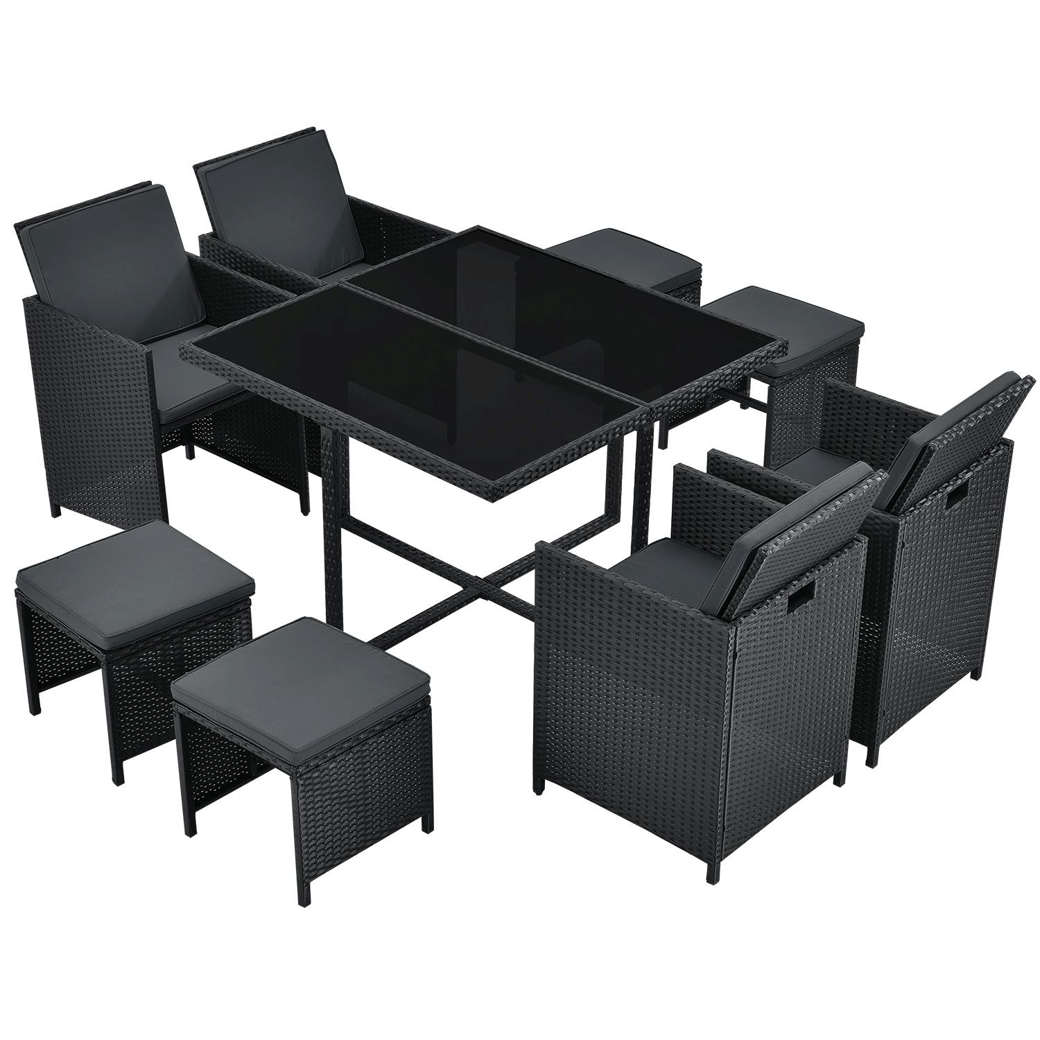 Polyrattan Dining Set