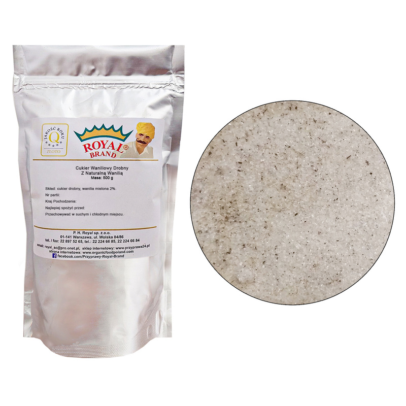 Image of Vanilla Sugar Fine 500 G With Natural Vanilla
