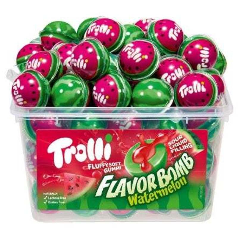 Trolli Flavor Bomb Watermelon 60pcs