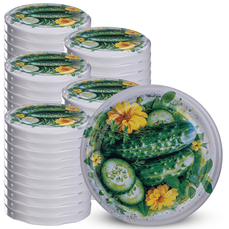 Image of Kadax 50x Jar Lids Φ 82mm Canning Lids For Jars, Lids