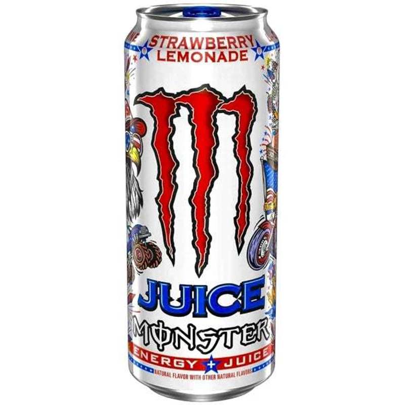 MONSTER JUICE STRAWBERRY LEMONADE 473 ML