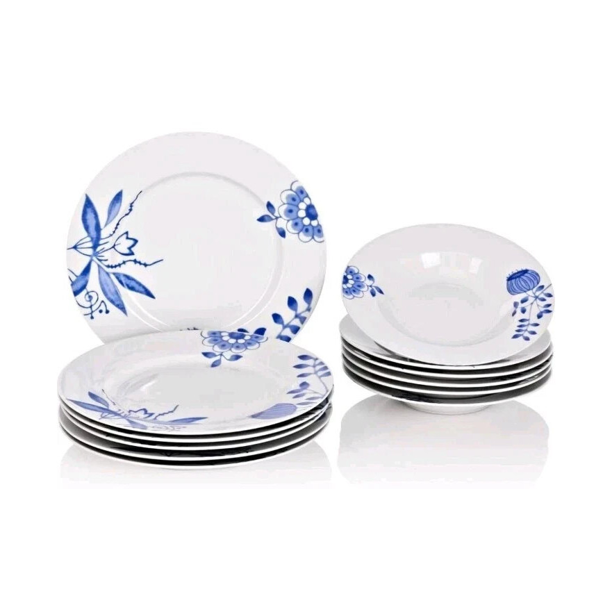 Living Art Design Tableware 12pcs Dish Set For 6 People