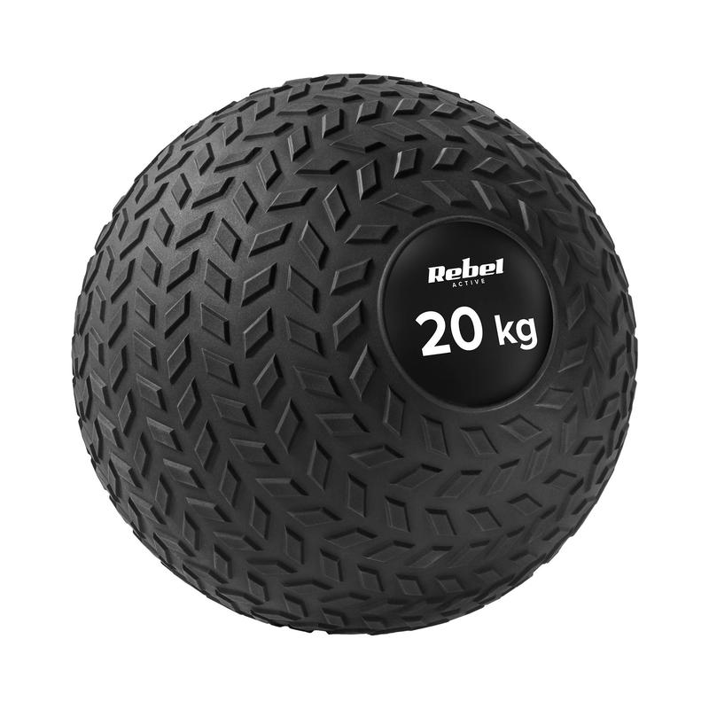TEMU Palla per esercizi di riabilitazione Slam Ball 23cm 20kg Rebel