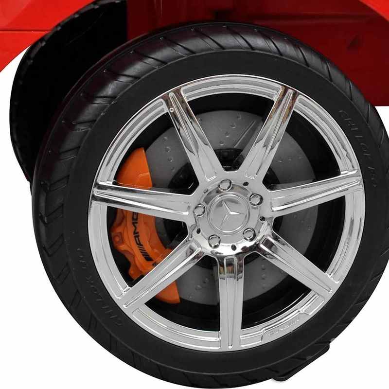 Pedalauto met opbergruimte onder de zitting, 66,2 x 28,7 x 38,4 cm, Rood