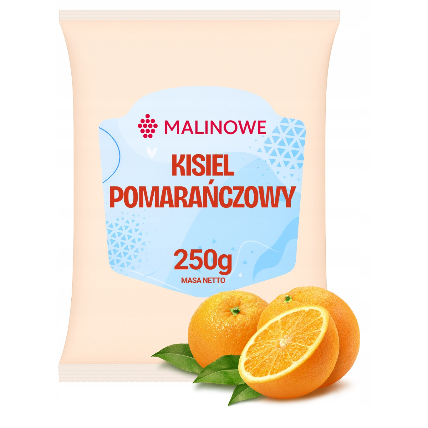 Orange Flavored Jelly 250g Jelly With Natural Orange Flavor Excellent