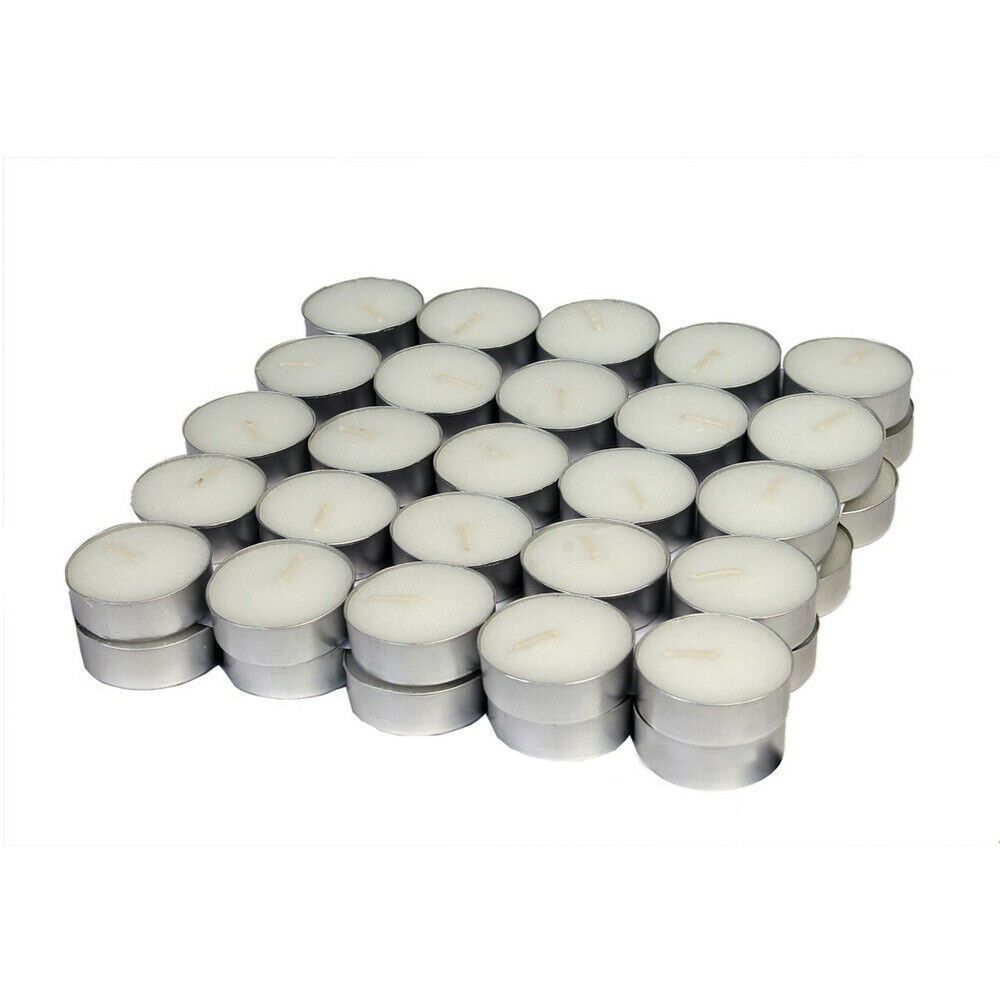 TEMU 50/100/200 pz Candele di Cera al T癡 Inodore - Senza , Lunga -3 Ore per Matrimoni, Halloween, Natale, Caff癡, Compleanni & Hotel, Ideali per