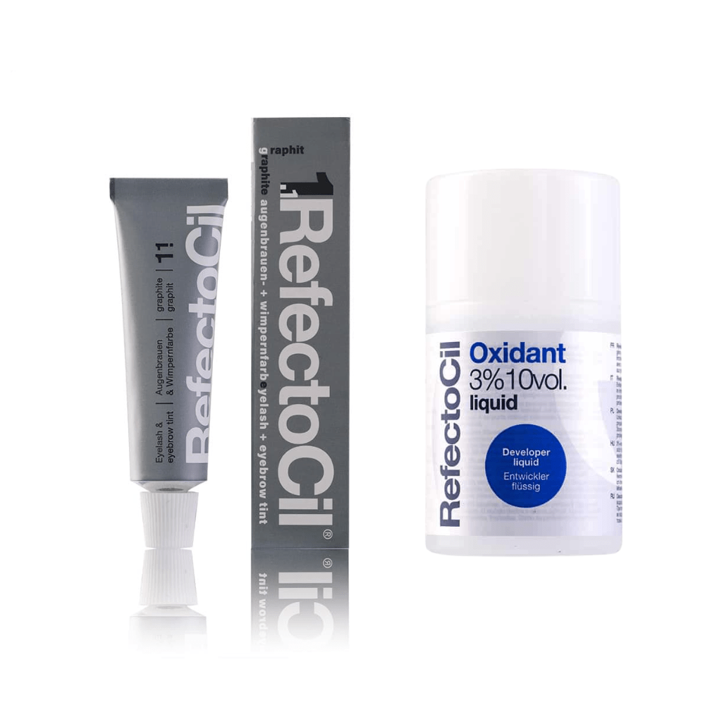 Image of Eyelash Tint Graphite 1.1 & Liquid 3% Set