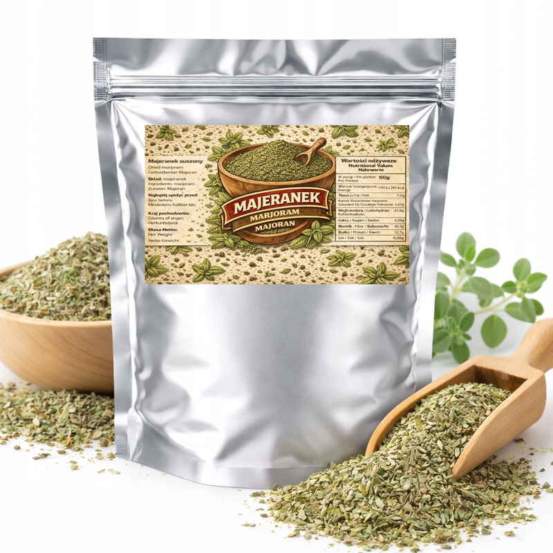 TEMU Orégano Seco - PREMIUM, Aroma Fresco para Platos, 50g