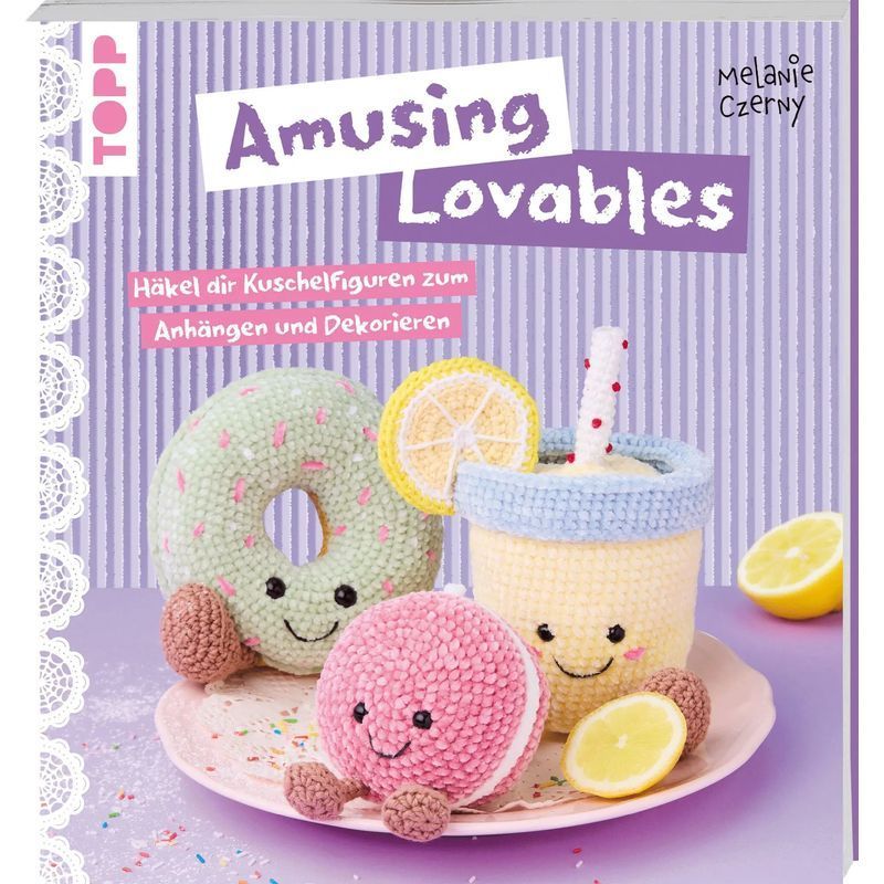 Image of Amusing Lovables Crochet - Paperback - Crochet Cuddly Figures To Attach And Decorate - Melanie Czerny - 96 Pages - German - 2026 - Frechverlag Gmbh - Ean 9783735872210