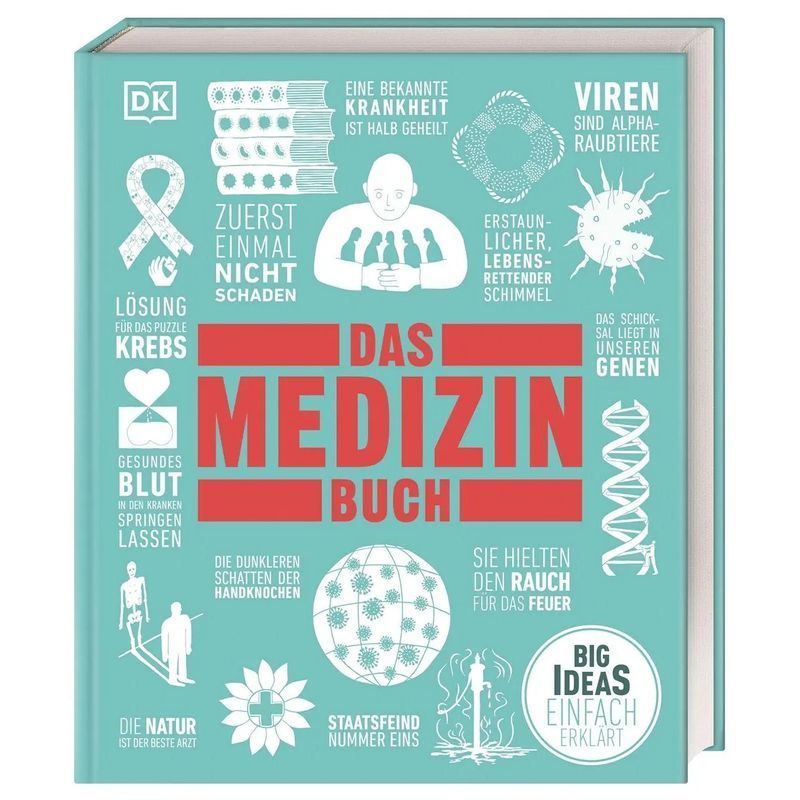 Big Ideas. The Medical Book - Book - Big Ideas Simply Explained - Steve Parker (et Al.) - Big Ideas (dk) - 336 Pages - German - 2022 - Dorling Kindersley Publishers - Ean 9783831043545